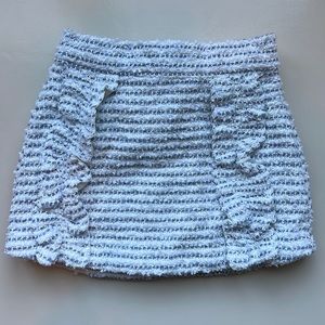 Janie and Jack white and blue skirt